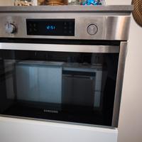 Forno combinato tradizionale/microonde da incasso