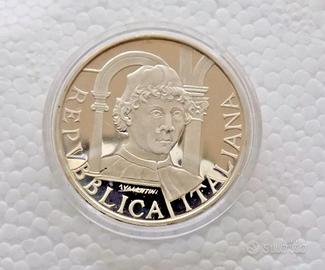 500 Lire argento 1992 Proof Piero della Francesca