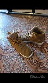 Nike imbottite marrone/senape
