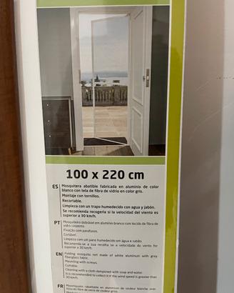 Zanzariera per porta 100x220