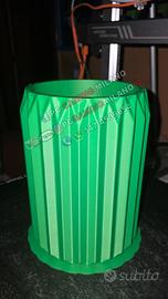 VASO STMAPATO IN 3D IN STILE INGRANAGGIO