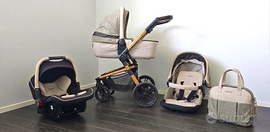 Trio Foppapedretti iWood telaio + 3 pezzi + borsa