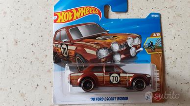 Hot Wheels '70 Ford Escort RS1600 HW Dirt Modellin