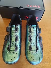 Scarpe bici Lake CX332 Chameleon Green 41.5 265 mm