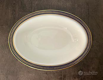Ciotola ovale Richard Ginori Impero decoro Nettuno