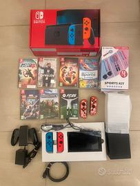 🎮 Nintendo Switch + accessori 👇🏻👇🏻👇🏻
