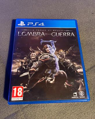 La Terra di Mezzo L’ombra della guerra ps4 Pal Ita