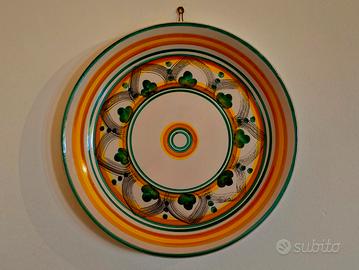 Tris Piatti Ceramica Caltagirone