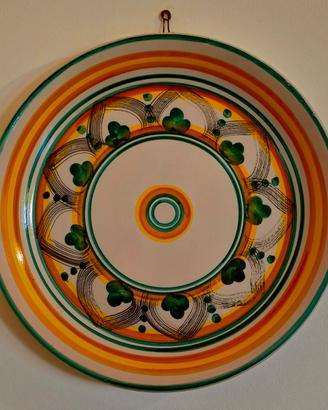 Tris Piatti Ceramica Caltagirone