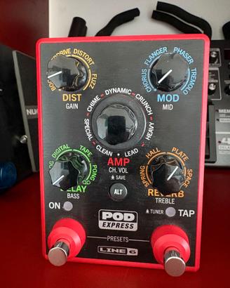 Line 6 Pod Express Multieffetto chitarra elettrica