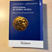Libro “Istituzioni di storia antica”