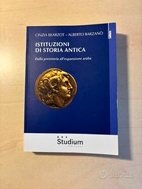 Libro “Istituzioni di storia antica”