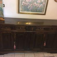 Credenza in noce massello