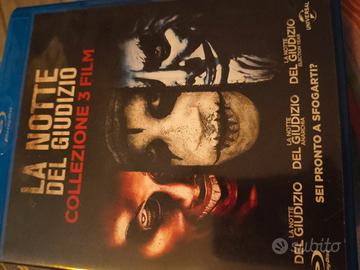 cofanetto La notte del giudizio tre blu-ray