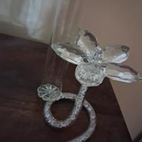 Fiore SWAROVSKI con vasetto porta fiori