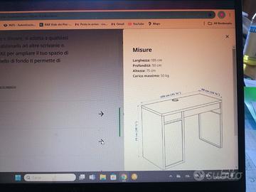 scrivania Ikea