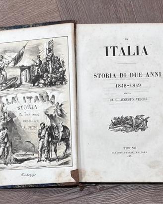 C. Augusto Vecchi - L’Italia Storia di 2 anni