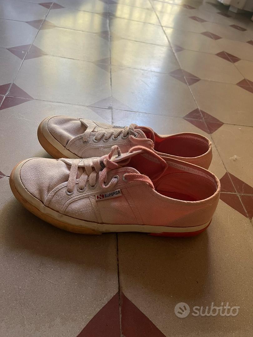 Superga alte clearance rosse