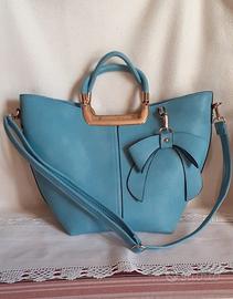 Borsa con grande fiocco