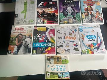 Lotto 9 Giochi Nintendo Wii - 5€ L’UNO