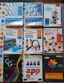 Libri scolastici scientifico e superiori