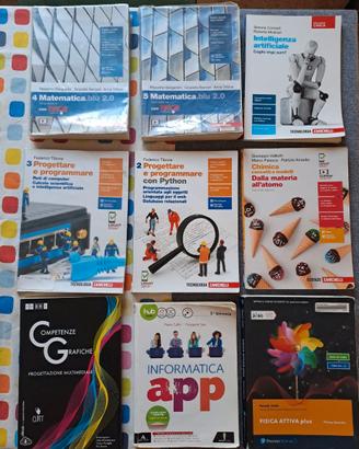 Libri scolastici scientifico e superiori