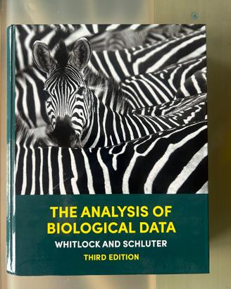THE ANALYSIS OF BIOLOGICAL DATA