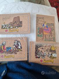 N. 8 CARTOLINE. COSTUMI SARDI