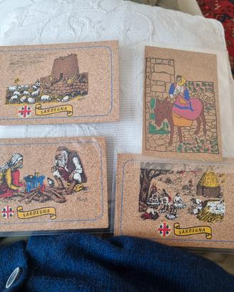 N. 8 CARTOLINE. COSTUMI SARDI