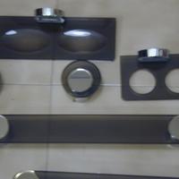 ARREDO BAGNO IN VETRO VINTAGE ANNI 80