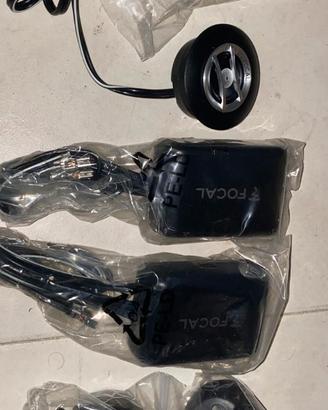 Focal- Coppia di Tweeter a cupola + crossover