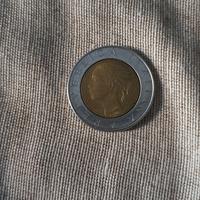 500 lire bimetallica del 1982.rara 