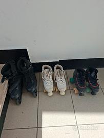 pattini e Rollerblade