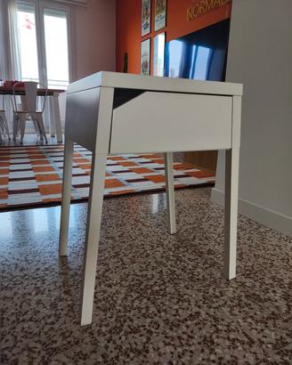 IKEA comodino Selje bianco metallo