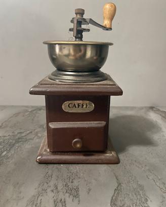 Macinino da caffè Vintage in legno