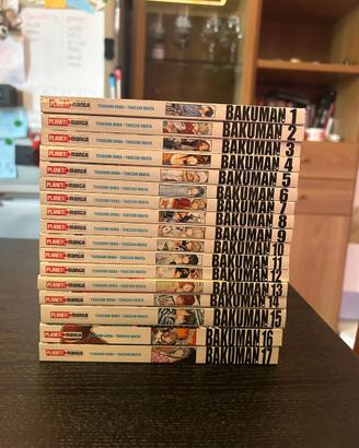 Bakuman planet manga prima edizione 1-17