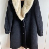 Cappotto collo in Pelliccia vintage anni 70