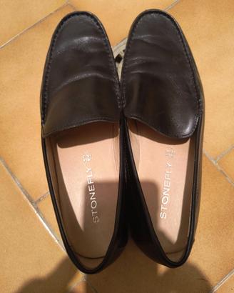 mocassino loafer da uomo senza lacci vera pelle