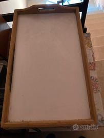 Vassoio da letto in legno