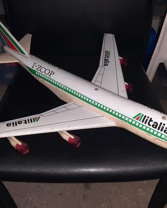 Aereoplano in latta Alitalia I-ZCOP frizione '70