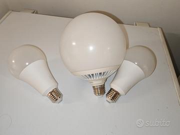 3 Lampadine LED E27 Basso Consumo