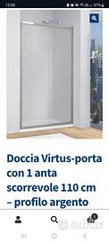 box doccia- porta con 1 anta scorrevole 