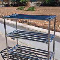 Consolle Industriale Vintage - Tubolare Cromo