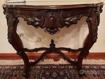 Consolle Luigi Filippo autentica dell'epoca