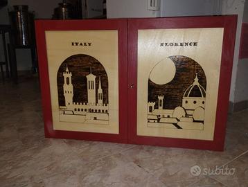 Armadietto portachiavi 90X60