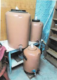 botti in vetroresina