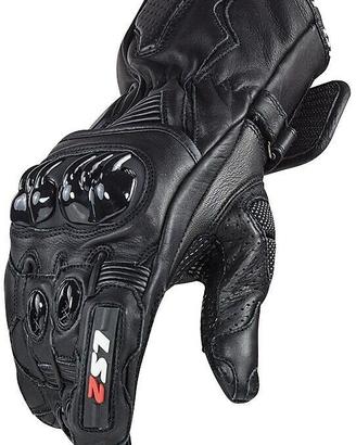 GUANTI MOTO IN PELLE CE SPORTIVI LS2 SWIFT Nero mi