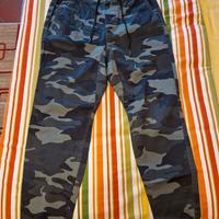 Pantaloni Jogger Hollister Camo Militari