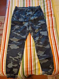 Pantaloni Jogger Hollister Camo Militari