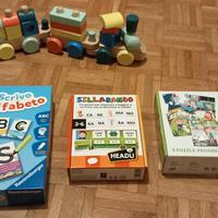 Giochi, puzzle e libri